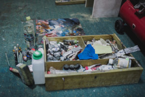 Projekt Pracownie_wywiad_Szczechowska_Zaborski_Zagórki_malarze_fot_Radek Zawadzki