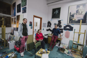 Projekt Pracownie_wywiad_Szczechowska_Zaborski_Zagórki_malarze_fot_Radek Zawadzki