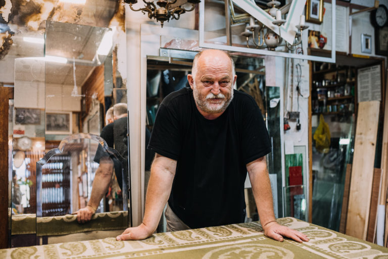 Projekt Pracownie_wywiad_Adam Rojewski_rzemiosło_szklarz_Radek Zawadzki