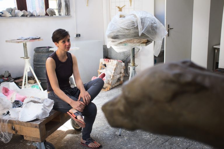 Projekt Pracownie_Ida Karkoszka_wywiad_rzeźba_Robert Liwacki