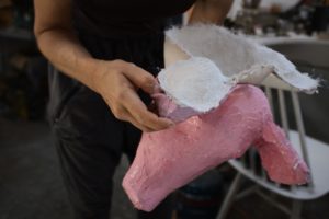 Projekt Pracownie_Ida Karkoszka_wywiad_rzeźba_Robert Liwacki