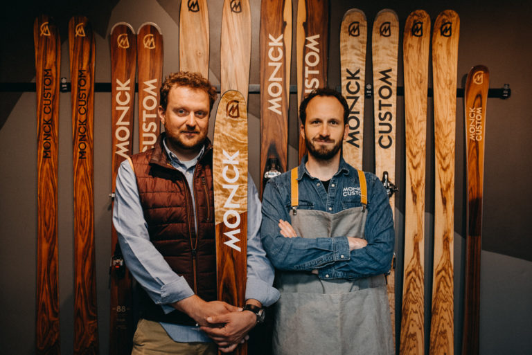Projekt Pracownie_wywiad_drewniane narty_Monck Custom_fot_Radek Zawadzki