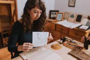 Projekt Pracownie_Helena Czernek_drzeworyt japoński_wywiad_Małgorzata Herman_fot_Karolina Lewandowska