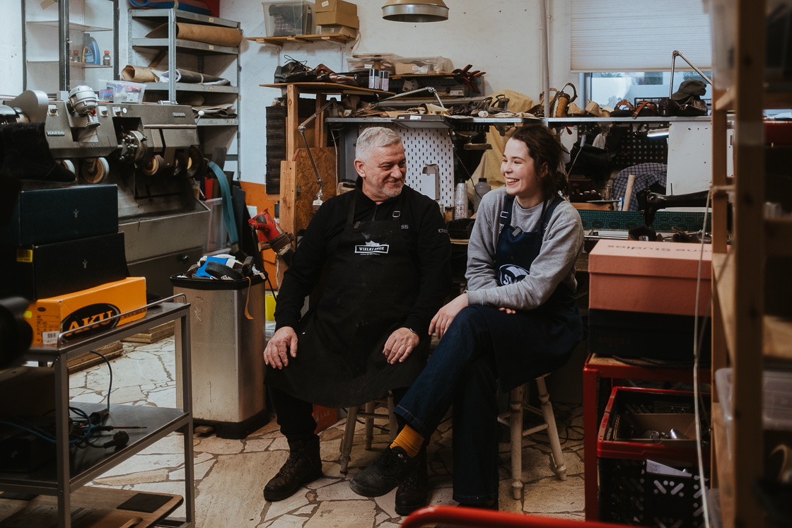 Projekt Pracownie_Wielki Shoe_szewc_wywiad_Małgorzata Herman_fot_Karolina Lewandowska